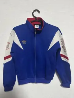90s アディダスビンテージジャージ デサント160 トリコロールカラー