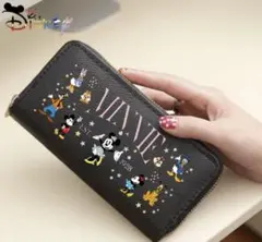 【新品】Disney ミニーマウス 長財布 ディズニー　黒