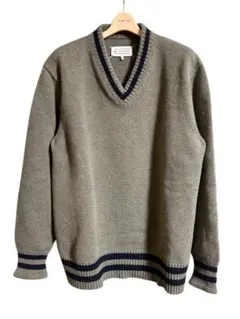 Maison Margielaウールミドルゲージチルデンニット M