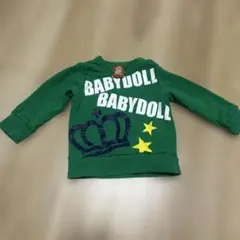 BABYDOLL ベビー トレーナー 80cm グリーン