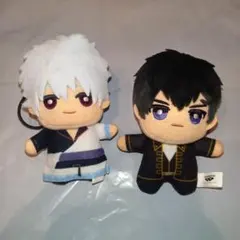 銀魂 ぬいぐるみマスコット 坂田銀時 桂小太郎 2点セット ほわぬい
