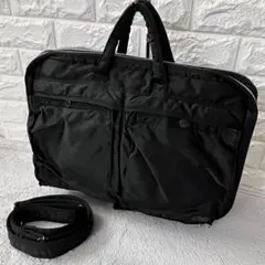人気✨ポーター PORTER タンカー 2WAY 2層 ブラック 美品 大容量