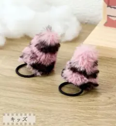 3coins KIDS 鬼の角ヘアゴム