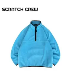 atmos pink ハーフジップ フリースジャケット BLUE - メルカリ