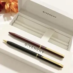 美品】GIVENCHY ジバンシィ ボールペン・シャープペン セット ケース付