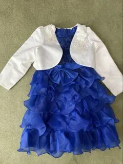 女児用フリルドレス／ジャケット