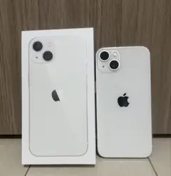 Apple iPhone 13 ホワイト 128GB 美品　SIMフリー