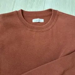 LIDNM リドム　メンズ　ニット　オレンジのサムネイル
