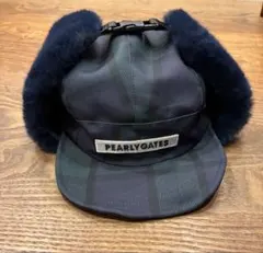 PEARLY GATES 耳あて付きキャップ