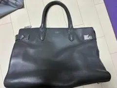 美品 ペッレ モルビダ メイデンヴォヤージュ ビジネスバッグ グレー