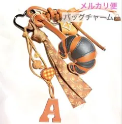 ブラウンカラー☆バッグチャーム
