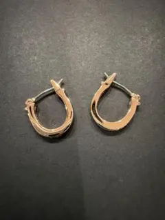め*ぐ様 COACH ピアス(両耳用) ローズゴールド 美品