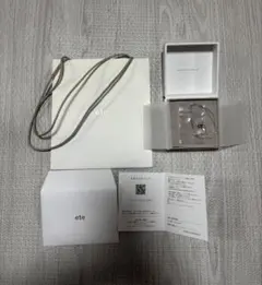 ete “Hearty” 761673 K10MPG ダイヤモンドネックレス - メルカリ