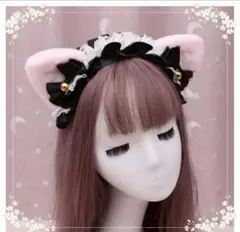 ネコ耳カチューシャ　猫耳カチューシャ　仮装　コスプレ　衣装　ハロウィン　文化祭