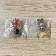 ズートピア　めじるしアクセサリー　B ニック　ジュディ　セット
