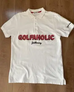 Jack Bunny!! GOLFAHOLIC ポロシャツ サイズ4