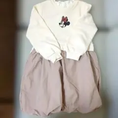 petit main【Disney】ミニー/切り替えワンピース