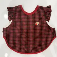 【美品】ファミリア お食事エプロン