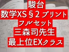 駿台最上位クラスによる24年通期の数学EXS 問題解説 河合塾 鉄緑会