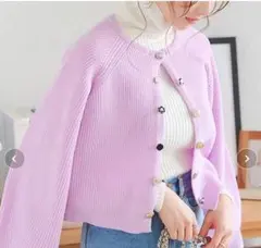 Kobe lettus 神戸レタス　多ボタンニットカーディガン