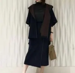 ポンチョ スカートセットアップ　ZARA BARNYARDSTORM