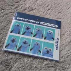 パペットスンスン 証明写真風ステッカー