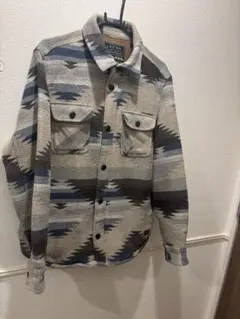 JACHS NEW YORK ネイティブ柄 中綿ジャケット TAN サイズ　M