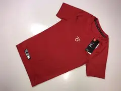 86アンダーアーマー◆MBB2159 ヒートギアコンプレッション抗菌防臭赤S半袖