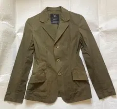 Y's YOHJI YAMAMOTO テーラードジャケット カーキ サイズ2のサムネイル