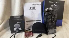 新品同様】ZOOM H8 ハンディレコーダー 録音 ポッドキャスト ASMR