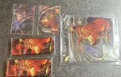 webshopくじ　鬼滅の刃　善逸　獪岳　アクリルスタンド　缶バッジ　カード