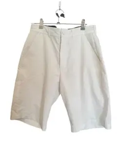 *【ウーム ゴルフ】ホワイト ショートパンツ メンズ ゴルフ