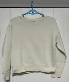 UNIQLO ユニクロ ダブルフェイススウェットシャツ 長袖 Mサイズ