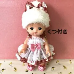 メルちゃん服　ワンピース③点セット❤️ハンドメイド☆26