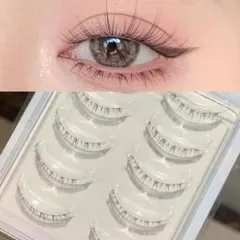 下まつげ 0.5cm ナチュラルつけまつげのサムネイル
