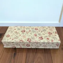 1点モノ☆カルトナージュの花柄ボックス☆ヨーロッパアンティーク箱