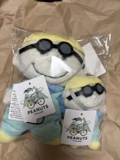 チャーリーブラウン スヌーピー ぬいぐるみ＆マスコットセット