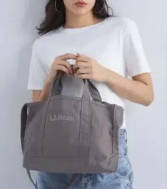 L.L.Bean SC EX グローサリー トートバッグ LT.GRAY