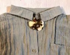 ビンテージ ブローチ　フラワー モチーフ