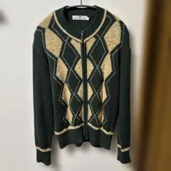 BALENCIAGA アーガイルニット