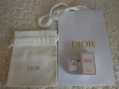 【未使用】Dior ディオール ブルーミングブーケ 5ml 巾着 リボン付紙袋