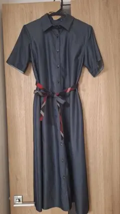 BLUE LABEL CRESTBRIDGE 半袖 シャツワンピース