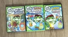 LeapFrog DVD セット 幼児向け 英語教育 LeapFrog 教育DVDセット 3枚 フォニックス 幼児教育 英語 - メルカリ