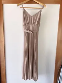 【dazzlin】ワンピース キャミソール ベージュ オレンジ