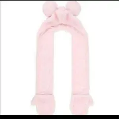 ミニー　ファンキャップマフラー　ピンク