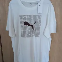 新品メンズPUMA半袖 Tシャツ ホワイト XL