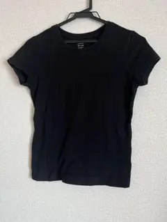 Ｔシャツ　ナチュラルビューティーベーシック　黒　シンプル　Mサイズ