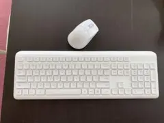 HUO JI キーボード マウスセット ホワイト