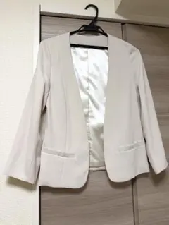 ノーカラージャケット 春ジャケット Mサイズ 新品未使用