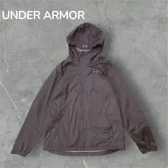 【UNDER ARMOR】 ウィンドブレーカー レディース パープル系 M